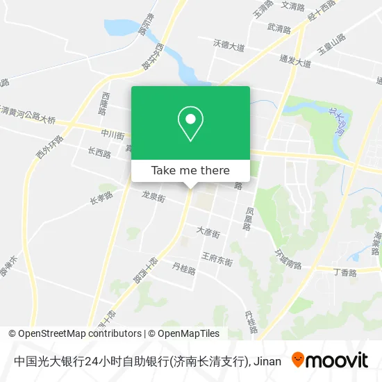 中国光大银行24小时自助银行(济南长清支行) map