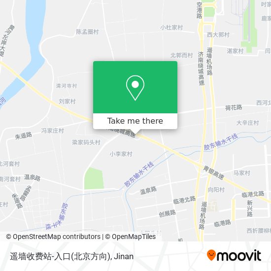 遥墙收费站-入口(北京方向) map