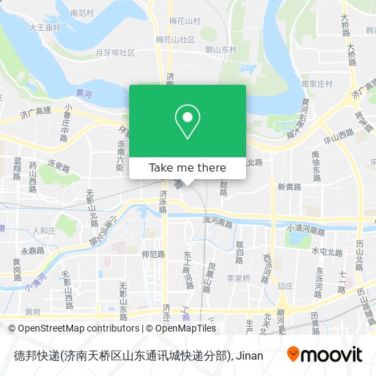 德邦快递(济南天桥区山东通讯城快递分部) map