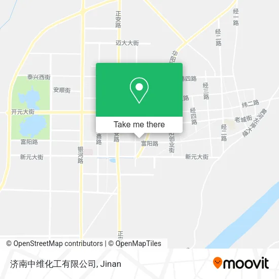 济南中维化工有限公司 map