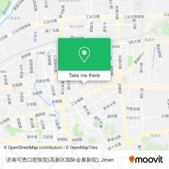 济南可恩口腔医院(高新区国际会展新院) map