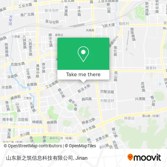 山东新之筑信息科技有限公司 map