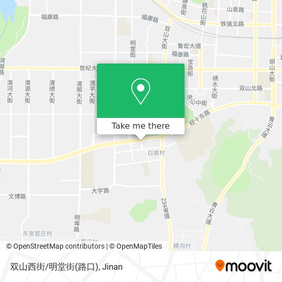 双山西街/明堂街(路口) map