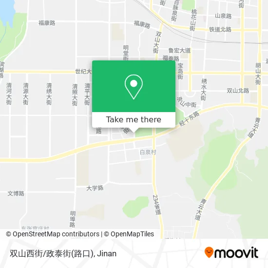 双山西街/政泰街(路口) map