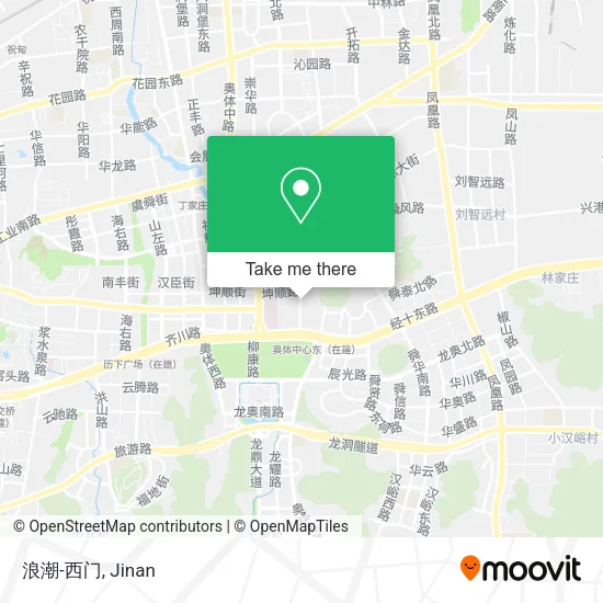 浪潮-西门 map
