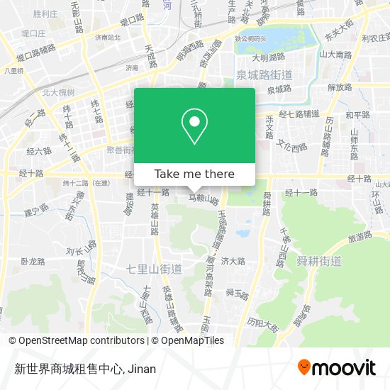 新世界商城租售中心 map