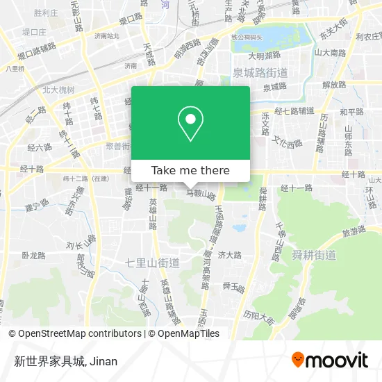 新世界家具城 map