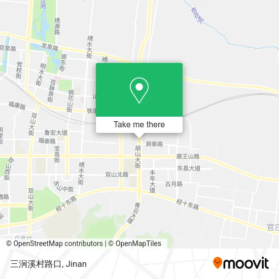三涧溪村路口 map