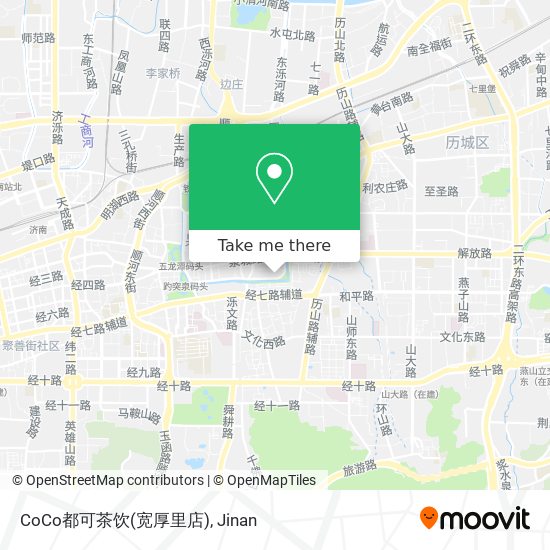 CoCo都可茶饮(宽厚里店) map