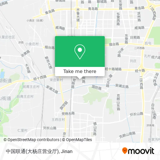 中国联通(大杨庄营业厅) map