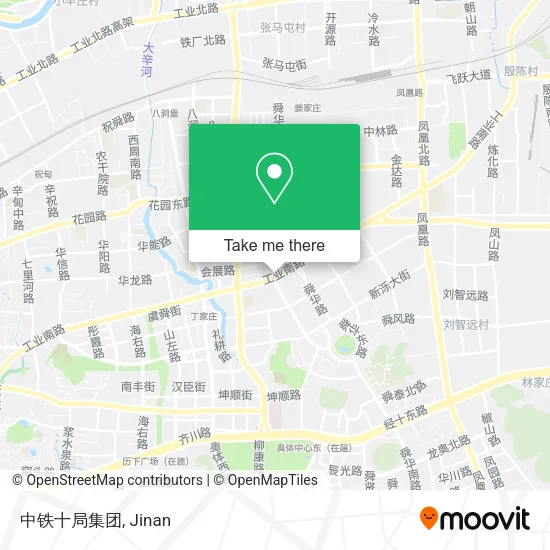 中铁十局集团 map