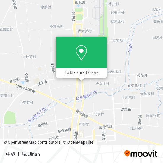 中铁十局 map