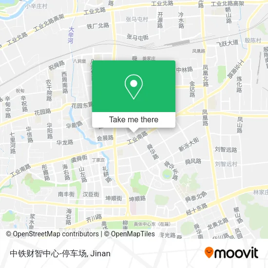 中铁财智中心-停车场 map