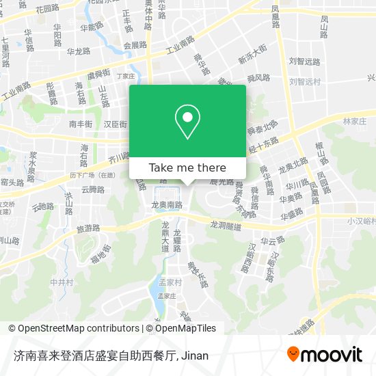 济南喜来登酒店盛宴自助西餐厅 map