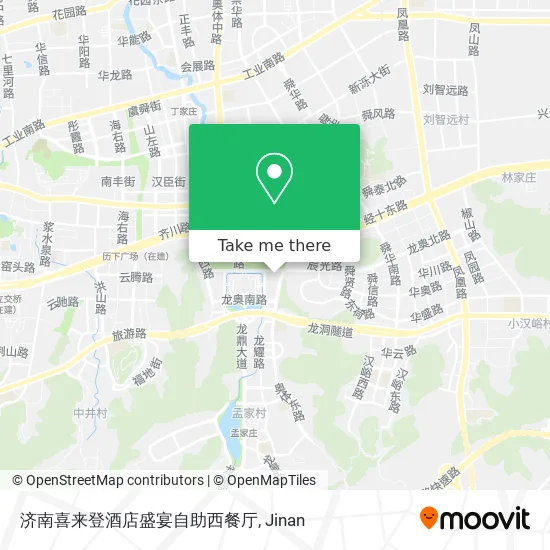 济南喜来登酒店盛宴自助西餐厅 map