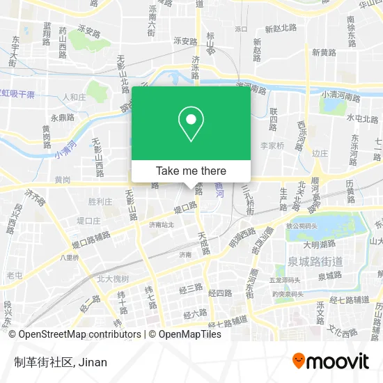 制革街社区 map