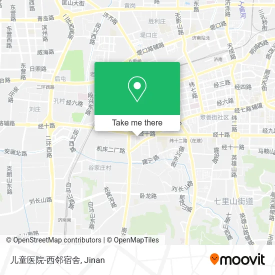 儿童医院-西邻宿舍 map