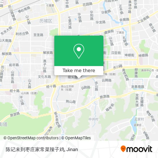 陈记未到枣庄家常菜辣子鸡 map