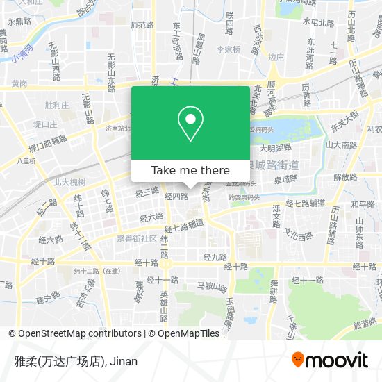 雅柔(万达广场店) map