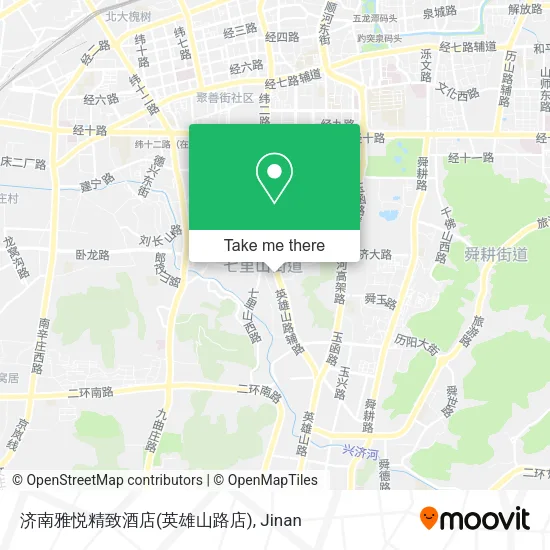 济南雅悦精致酒店(英雄山路店) map