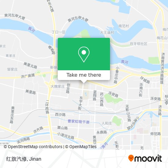 红旗汽修 map
