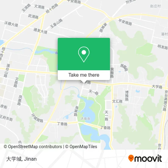 大学城 map