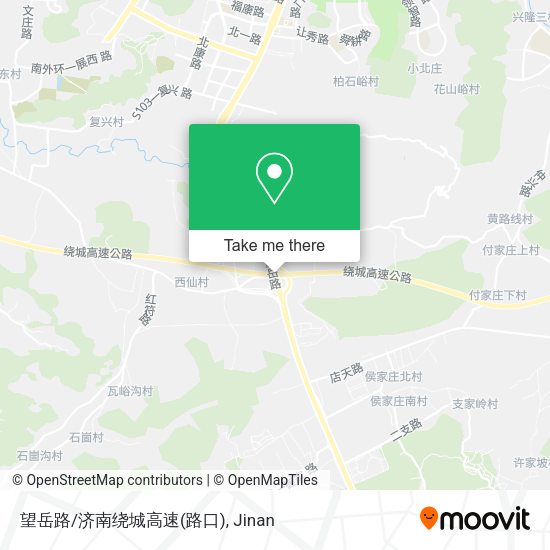 望岳路/济南绕城高速(路口) map