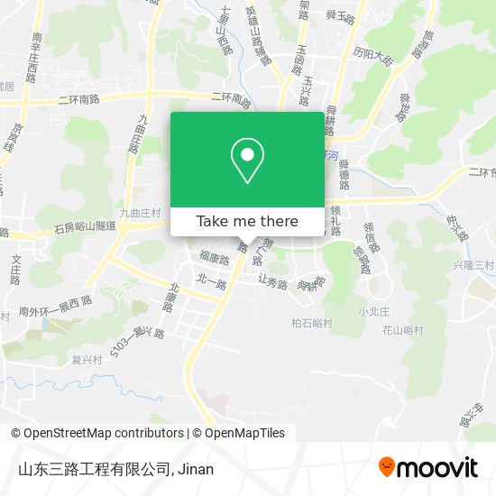 山东三路工程有限公司 map