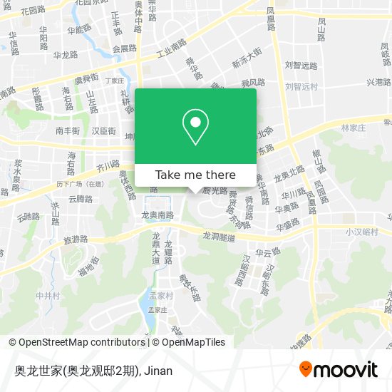 奥龙世家(奥龙观邸2期) map