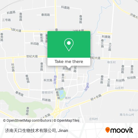 济南天口生物技术有限公司 map
