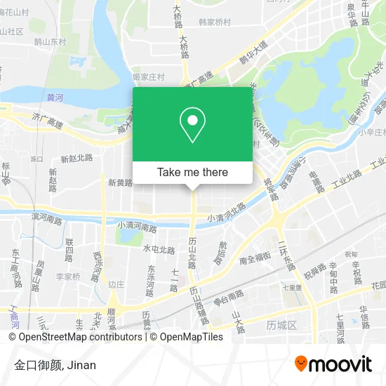 金口御颜 map