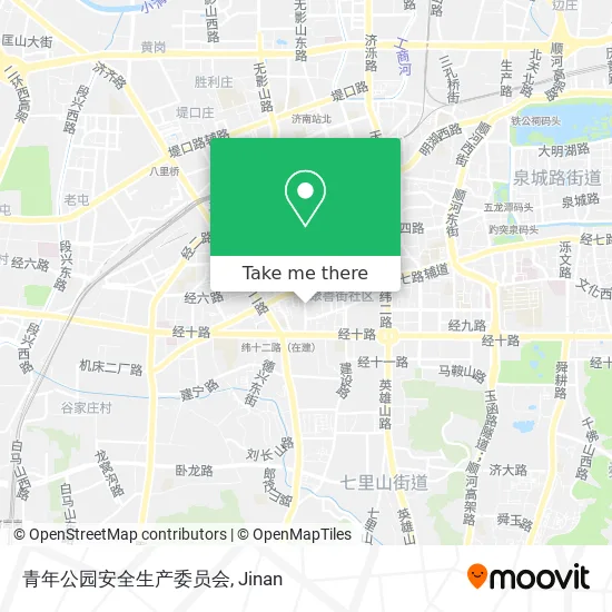 青年公园安全生产委员会 map