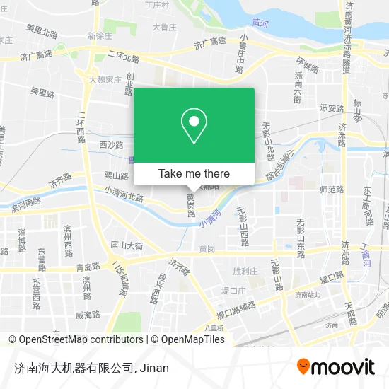 济南海大机器有限公司 map