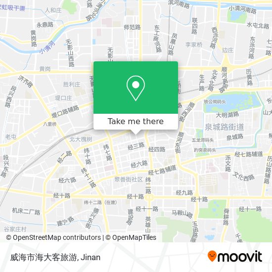 威海市海大客旅游 map