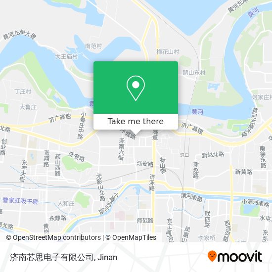 济南芯思电子有限公司 map