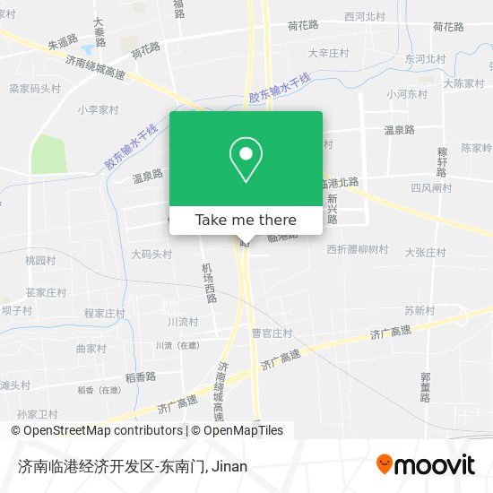 济南临港经济开发区-东南门 map