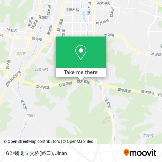 G2/蟠龙立交桥(路口) map