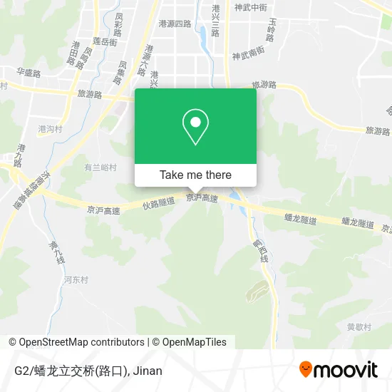 G2/蟠龙立交桥(路口) map