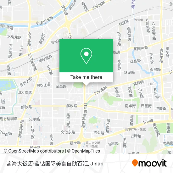蓝海大饭店-蓝钻国际美食自助百汇 map