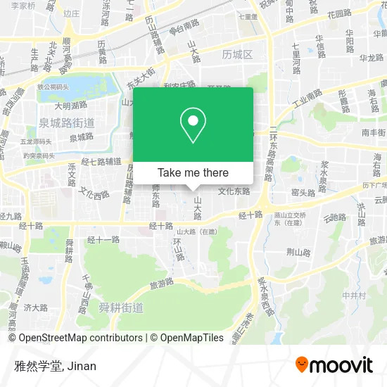 雅然学堂 map