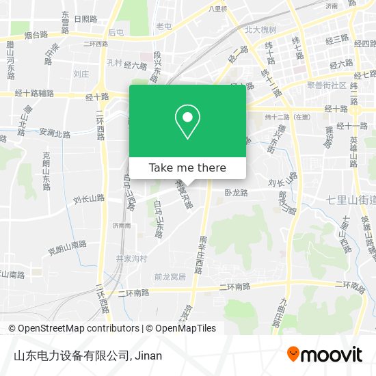 山东电力设备有限公司 map