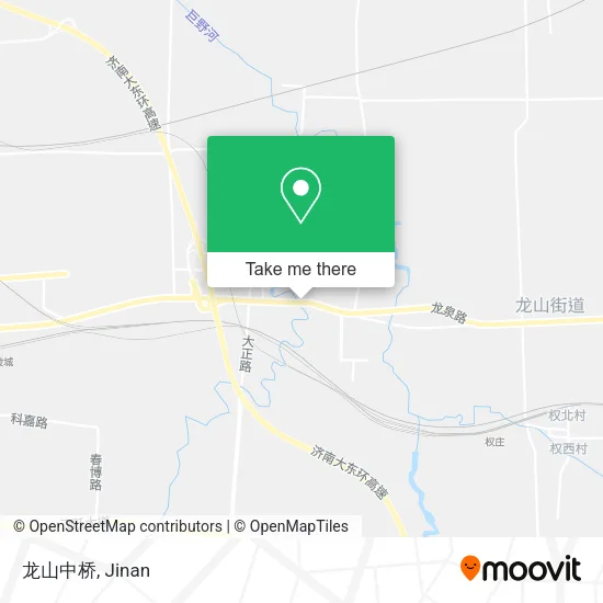 龙山中桥 map