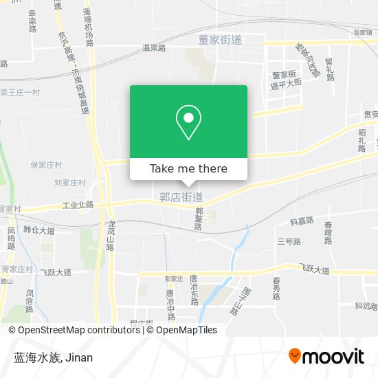 蓝海水族 map