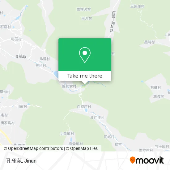 孔雀苑 map