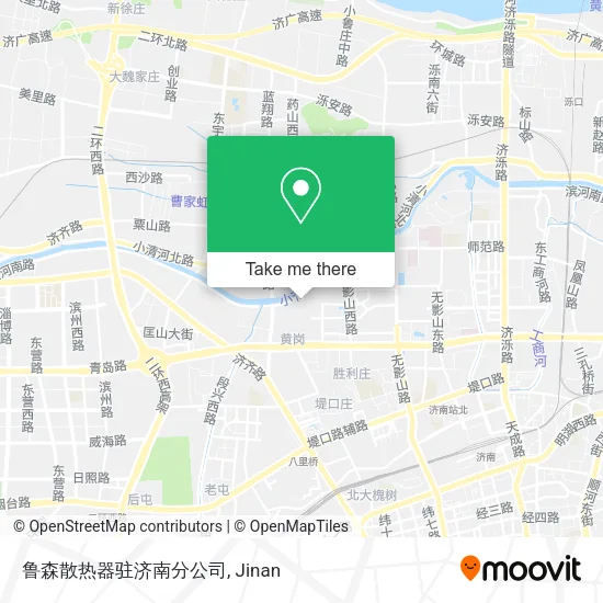 鲁森散热器驻济南分公司 map