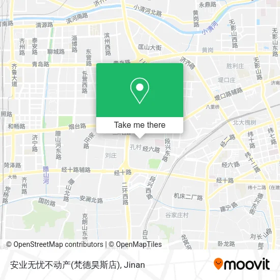 安业无忧不动产(梵德昊斯店) map