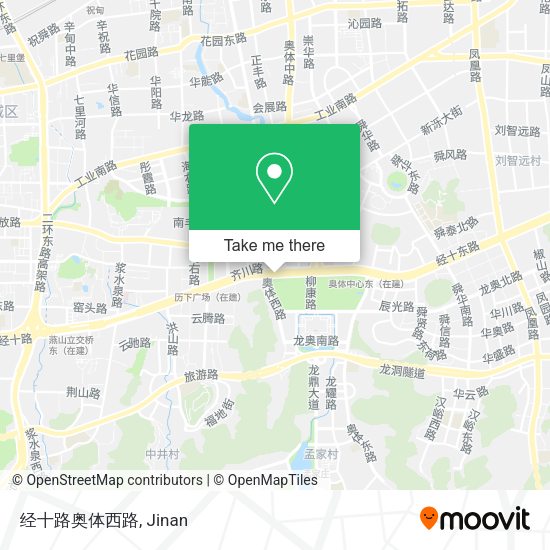 经十路奥体西路 map