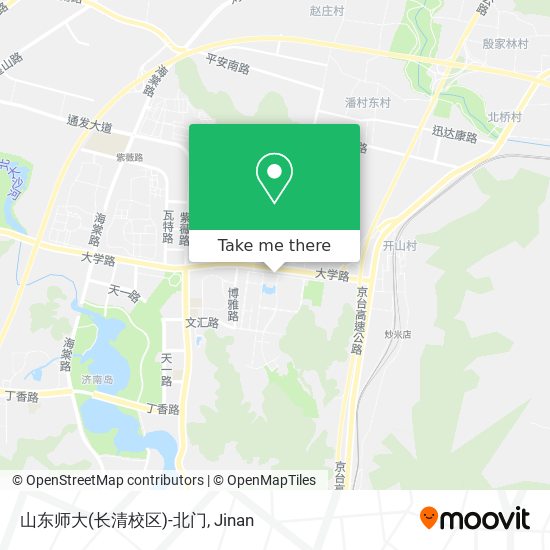 山东师大(长清校区)-北门 map