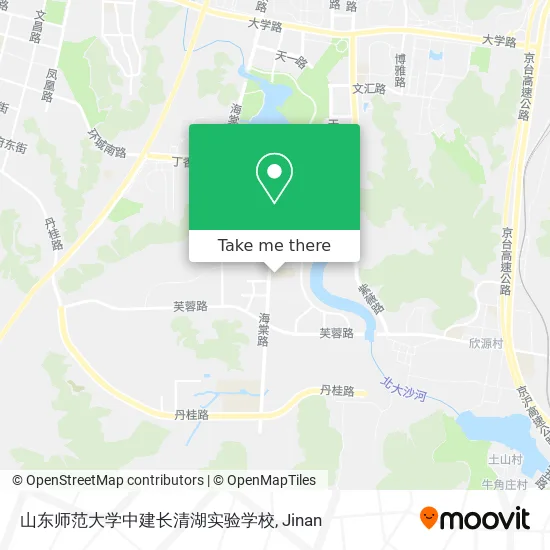 山东师范大学中建长清湖实验学校 map