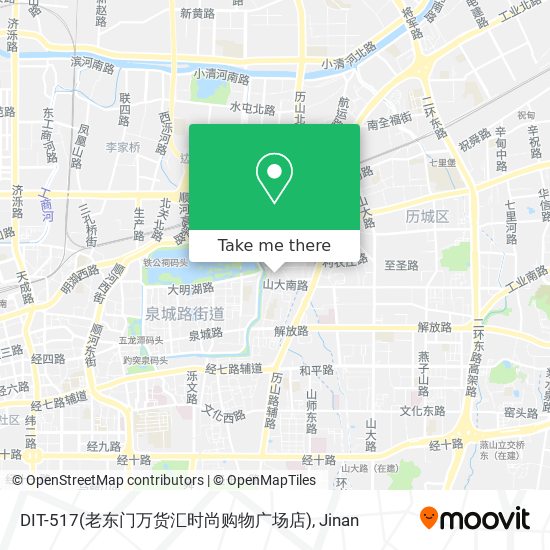 DIT-517(老东门万货汇时尚购物广场店) map